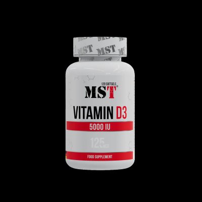 MST D3 5000 IU 120 softgels