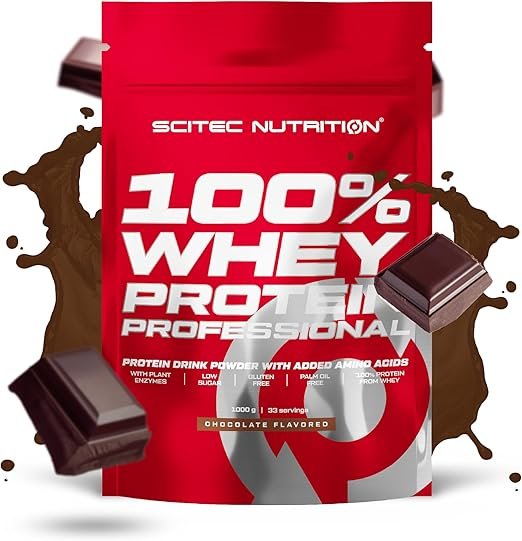 Scitec 100% Whey Protein Professional - Шоколад — Chocolate — Powder - image 1 of 2
