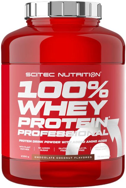 Scitec 100% Whey Protein Professional - Coconut Chocolate — Coconut Chocolate — Powder - image 1 of 2