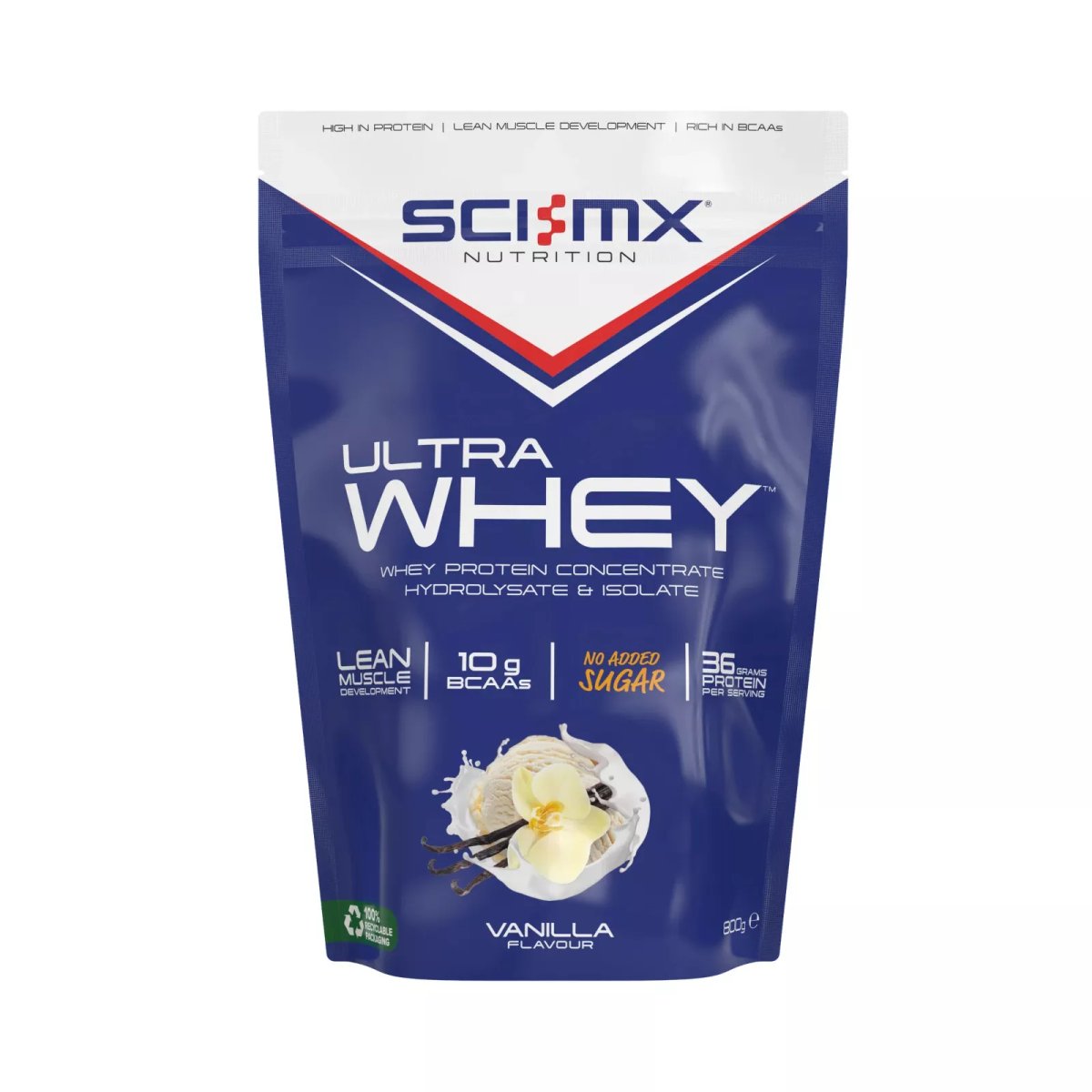 Sci-MX Ultra Whey - Vanilla — Vanilla — Powder - product image