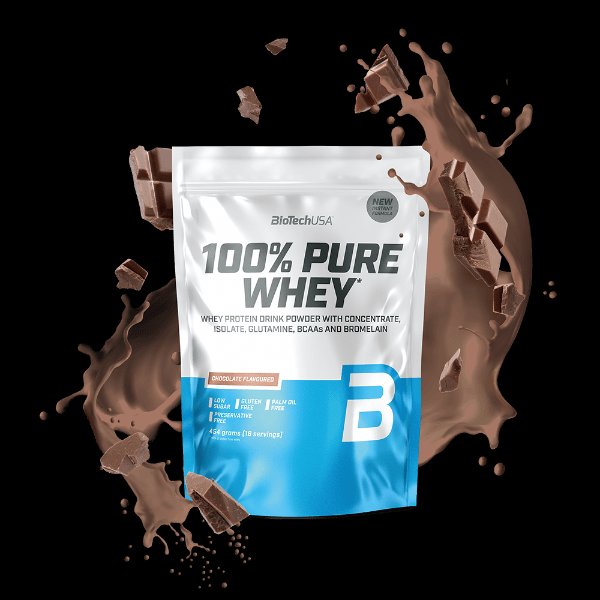 BIOTECHUSA 100% Pure Whey - Chocolate — Chocolate — Powder - image 1 of 2