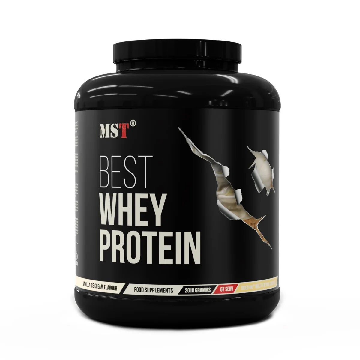MST Nutrition® Parim Vadakuvalk + Ensüümid - Vanillijäätis — Vanilla Ice Cream — Powder - image 1 of 4