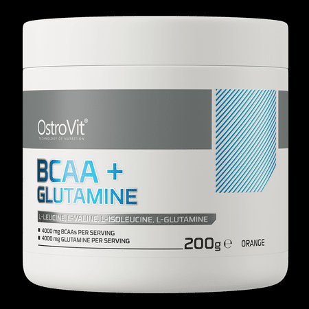 OstroVit BCAA + Глютамин 200г Апельсин — Orange — Powder - image 1 of 3
