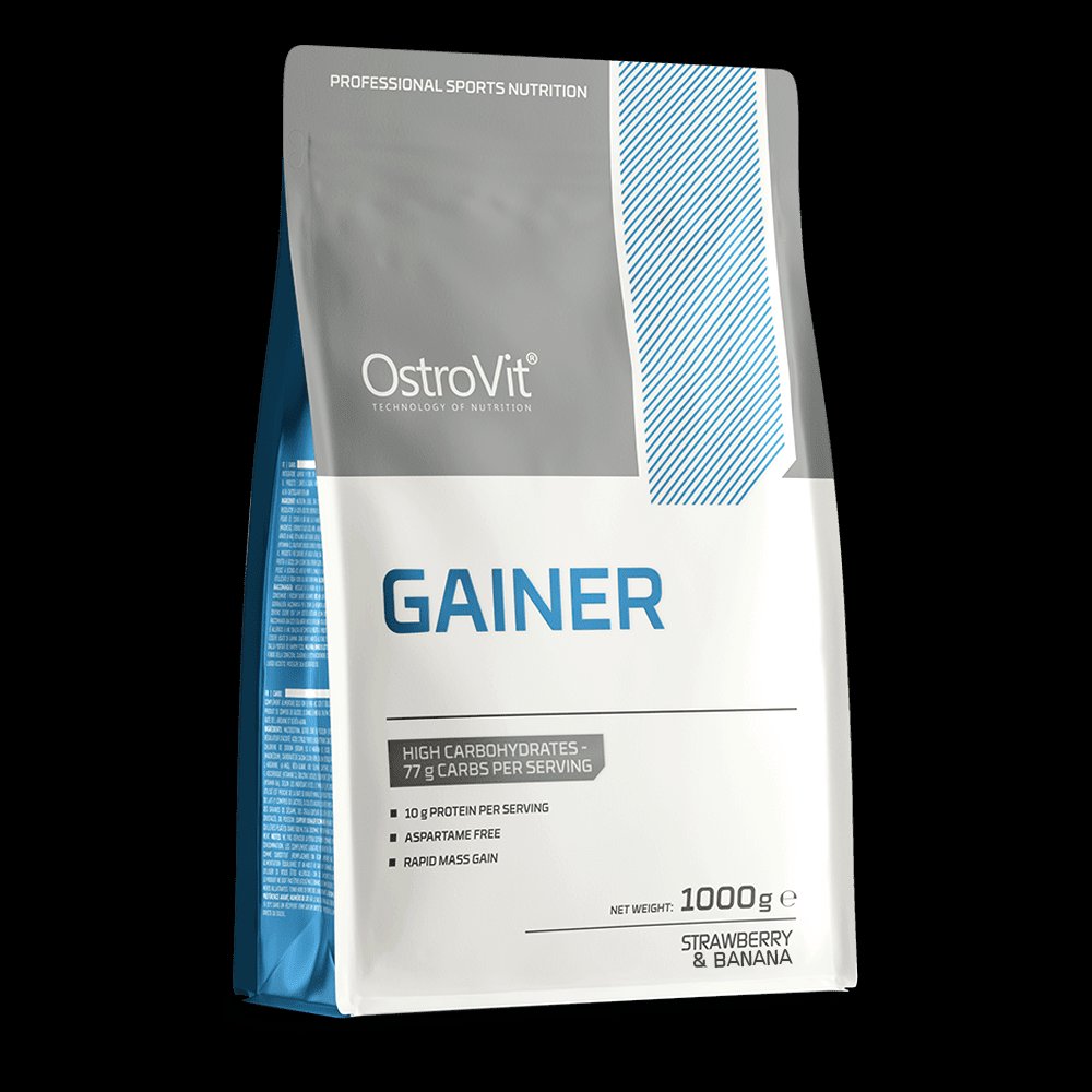 OstroVit Gainer - Клубника-банан — Strawberry Banana — Powder - image 1 of 2