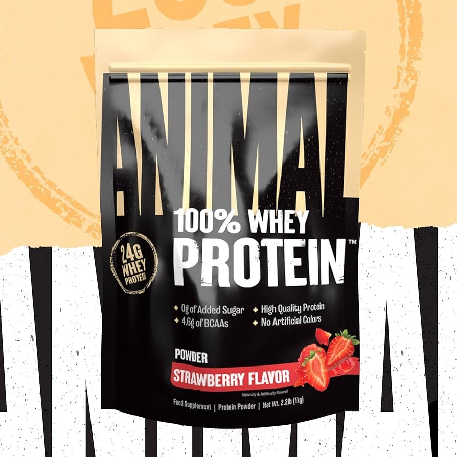 Universal Animal Whey - Strawberry — Strawberry — Powder - image 1 of 2