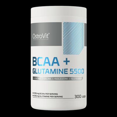 OstroVit BCAA + Glutamine 5500mg 300 капсул