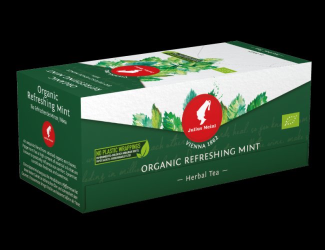 J.M. Refreshing Peppermint Tea 25pcs — Mint — Capsules - product image