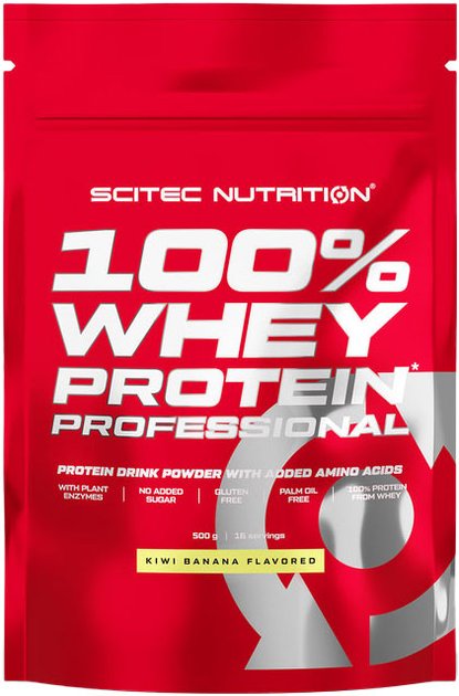 Scitec 100% Whey Protein Professional - Kiwi-Banana — Kiwi Banana — Powder - image 1 of 2