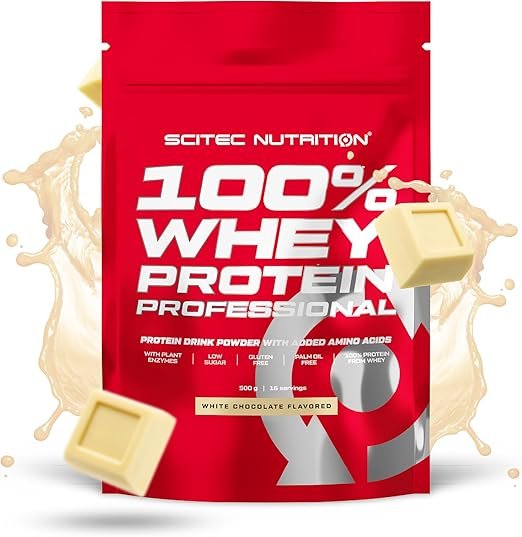 Scitec 100% Whey Protein Professional - Pistaatsia Valge Šokolaad — White Chocolate — Powder - image 1 of 2