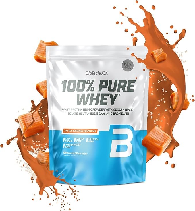 BIOTECHUSA 100% PURE WHEY - Soolatud karamell — Salted Caramel — Powder - image 1 of 2