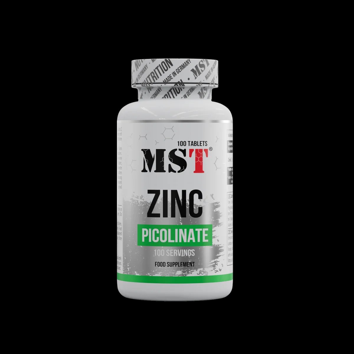 MST Zinc Picolinate 100tabs