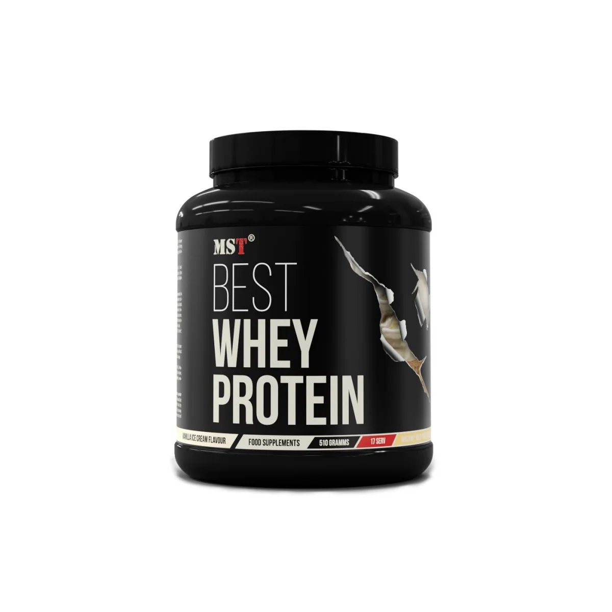 MST Protein Best Whey + Enzymes - Vanilla Ice Cream — Vanilla — Powder - image 1 of 4